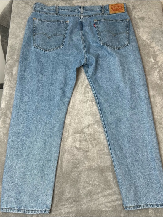Levi's Other - LEVI'S 505 Regular Fit Straight Leg Jeans Men’s 40x29 Light Wash Cotton Denim